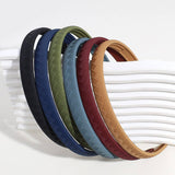 SIMPLE SOLID COLOR THIN TWILL HEADBAND_CWAHA2325