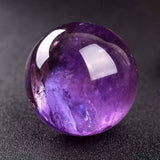 NATURAL AMETHYST CRYSTAL BALL DISPLAY_CWMM8103