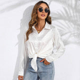 Womens Satin Fancy Shirt