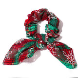 CHRISTMAS BUNNY EARS HAIR SCRUNCHIES_CWAHA1949