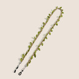 BRAIDED BRANCHES AND LEAVES GLASSES LANYARD_CWMM1159