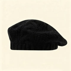 Women'S Thick Knit Beret Hat Winter Warm_Cwah04720