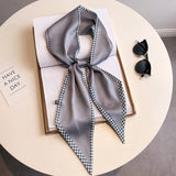 Women¡¯S Long Silk Scarf ? Stylish Neck Accessory_Cwasc03144