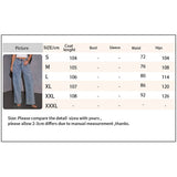 Wide-Leg Slimming Loose Floor-Length Jeanse
