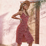 Summer Sexy Halter Slim Split Dress