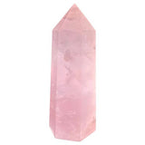 ROSE QUARTZ CRYSTAL POINT HEX TOWER_CWMM8100
