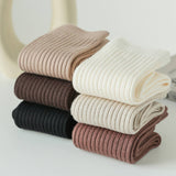 2024 NEW SOLID COLOR SIMPLE MIDDLE TUBE SOCKS_CWMS1061