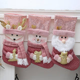 Cwms0922_Christmas Stockings Goodie Bag Hanging Ornaments