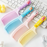 HOME SILICONE HANDLE CUTE CARTOON COMB_CWMM0907