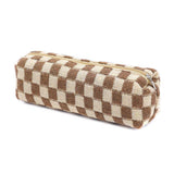Chessboard Checker Pen Bag Simple Makeup Bag_Cwab1211