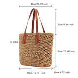 LEISURE TRAVEL HOLLOW WOVEN BAG_CWAB2024