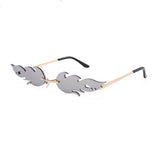 STATEMENT FLAME METAL FRAMELESS SUNGLASSES_CWASG0710