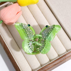 ELEGANT BUTTERFLY HAIR CLAW GRADIENT RHINESTONE_CWAHA2240