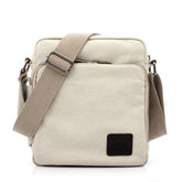 SIMPLE LEISURE TRAVEL CANVAS BAG SHOULDER BAG_CWAB1272