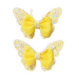 GLITTER BOW HAIR CLIPS SET FOR BABY GIRLS_CWAHA6754