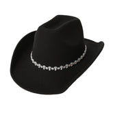 SEQUIN SPIRAL WESTERN FELT HAT WITH CURVED BRIM_CWAH3645