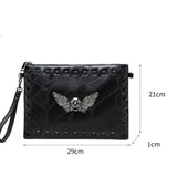 Fashionable Rivet Skull Crossbody Bag Carrying Bag_Cwab1483