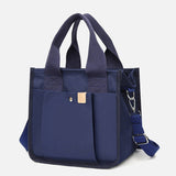 SOLID COLOR CASUAL VERSATILE SHOULDER HANDBAG_CWAB2444