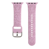 IWATCH8 1 ENGRAVED SILICONE APPLE WATCH9 STRAP_CWWW0072