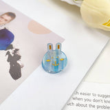 MINI BUNNY HAIR CLAW CUTE ACETATE BANGS CLIP_CWAHA0731