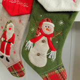 EMBROIDERED GIFT CHRISTMAS STOCKING CANDY BAG_CWMS1451