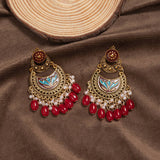 HOT SELLING BOHEMIAN SMALL MILLET BEAD EARRINGS_CWAHA2468