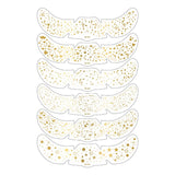 METALLIC FRECKLE TATTOOS GOLD SILVER PARTY_CWMM8229