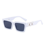 SQUARE FRAME OUTDOOR SUN PROTECTION SUNGLASSES_CWASG0711