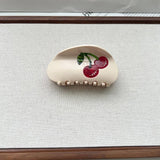 CHERRY SERIES ACETATE HAIR CLAW SWEET SIMPLE CLIP_CWAHA5967