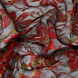 Fashionable Thin Lace Colored Scarf Veil_Cwmm2003