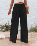 Style Cotton Slacks Made Of Old Mid-Rise Slacks