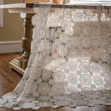 Water-Soluble Embroidered Lace Hollow Tablecloth_Cwmm0955