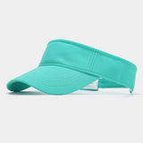 SOLID VISOR HAT SPORTS HIKING MARATHON SUN CAP_CWAH3287