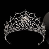 SPIDER WEB HAIR ACCESSORIES HALLOWEEN CROWN TIARAS_CWMM2008