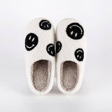 Smiling Face Pattern Winter Warm Cotton Slippers_Cwshs0461