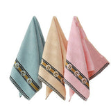 PURE COTTON FACE WASH SOFT PLAIN JACQUARD TOWEL_CWMM2319