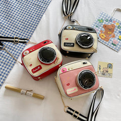 CAMERA SHAPED SHOULDER BAG_CWAB1001