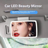 SHATTERPROOF LED CAR MAKEUP MIRROR WITH LIGHT_CWMM5640