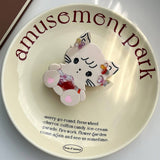 CUTE ACETATE CAT CLAW CLIP MEDIUM HAIR ACCESSORY_CWAHA5887