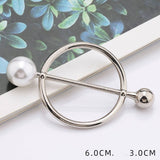 RING WITH PEARLS SCARF RING WITH NO UPKEEP_CWMM2141