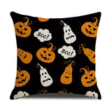 FUNNY LETTER PRINT HALLOWEEN PUMPKIN PILLOWCASE_CWMM1348