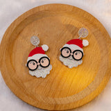 CHRISTMAS SIMPLE AND VERSATILE CARTOON EARRINGS_CWAJE1833