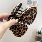 Women¡¯S Leather Butterfly Claw Clip For Thick Hair_Cwaha0735