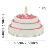 CUTE SOLID COLOR CARTOON BOW EMBROIDERED PATCH_CWMM4027