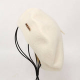 2024 NEW ALPHABET AUTUMN AND WINTER BERET_CWAH1941