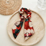 OIL PAINTING BOW PONYTAIL HAIRBAND HAIRACCESSORIES_CWAHA4164