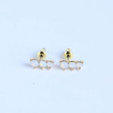 DECEMBER BIRTHSTONE STUD EARRINGS VINTAGE GIFT_CWAJE5111