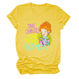 POSITIVE MESSAGE TEE TAKE CHANCES PRINT_CWTTS1484