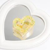 HEART STAR GLITTER HAIR CLAW SWEET BACK BUN CLIP_CWAHA2315