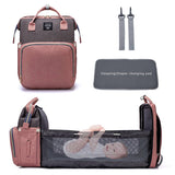 NEW PORTABLE FOLDING CRIB MOMMY BAG_CWAB2229